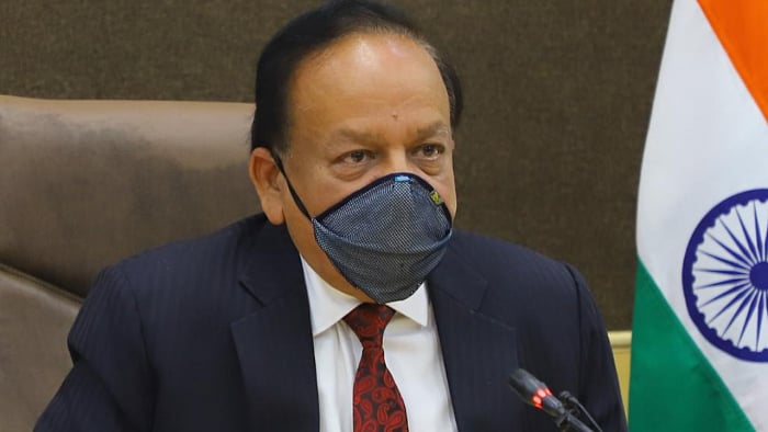 Union Health Minister Dr Harsh Vardhan. Credit: Twitter/@drharshvardhan