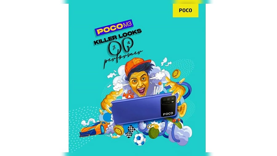 Poco M3 launching on February 2 in India. Credit: Poco India
