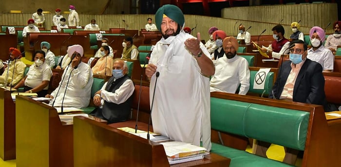 Punjab Chief Minister Amarinder Singh. Credit: PTI Photo