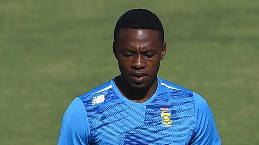 Kagiso Rabada. Credit: AFP file photo.