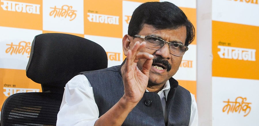 Shiv Sena's Sanjay Raut. Credit: PTI Photo