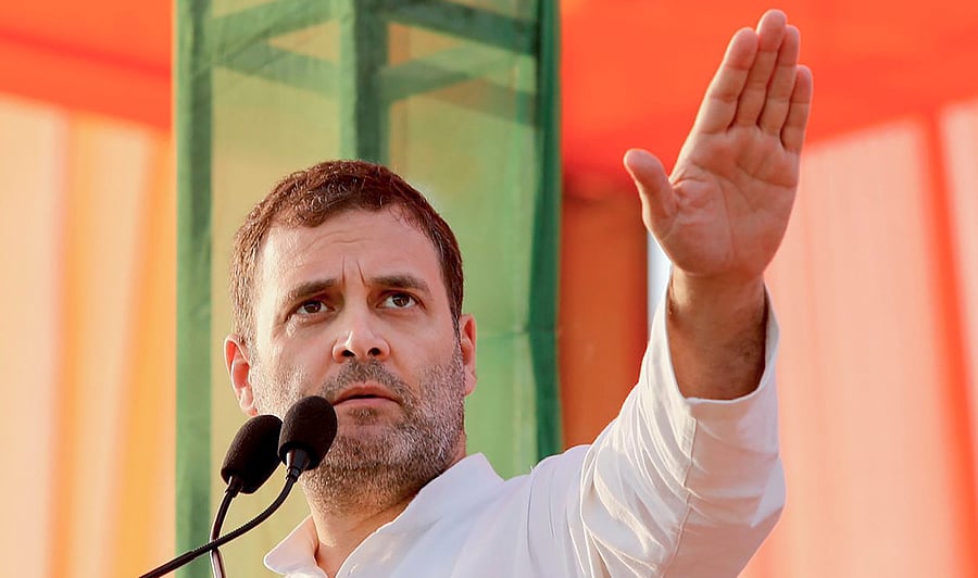 Congress leader Rahul Gandhi. Credit: PTI File Photo