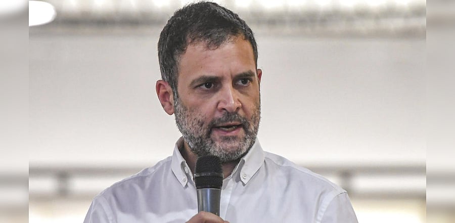 Congress leader Rahil Gandhi. Credit: PTI Photo
