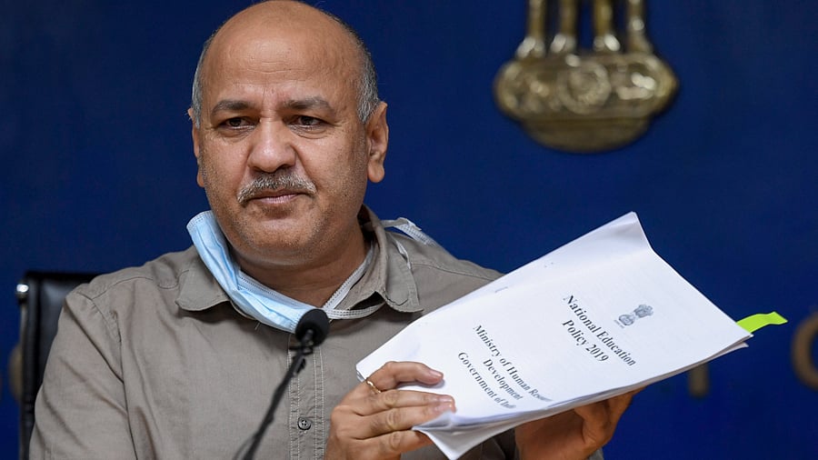 Delhi Deputy CM & Education Minister Manish Sisodia. Credit: PTI Photo