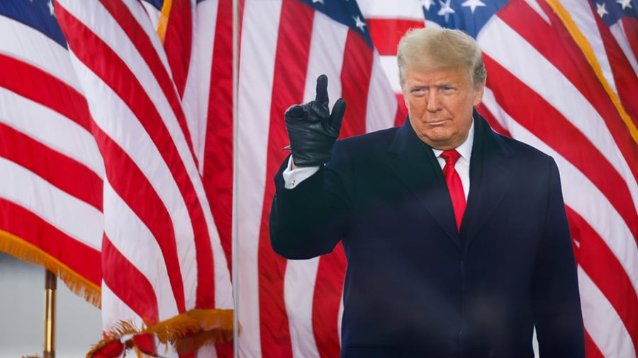 US President Donald Trump. Credit: Reuters Photo