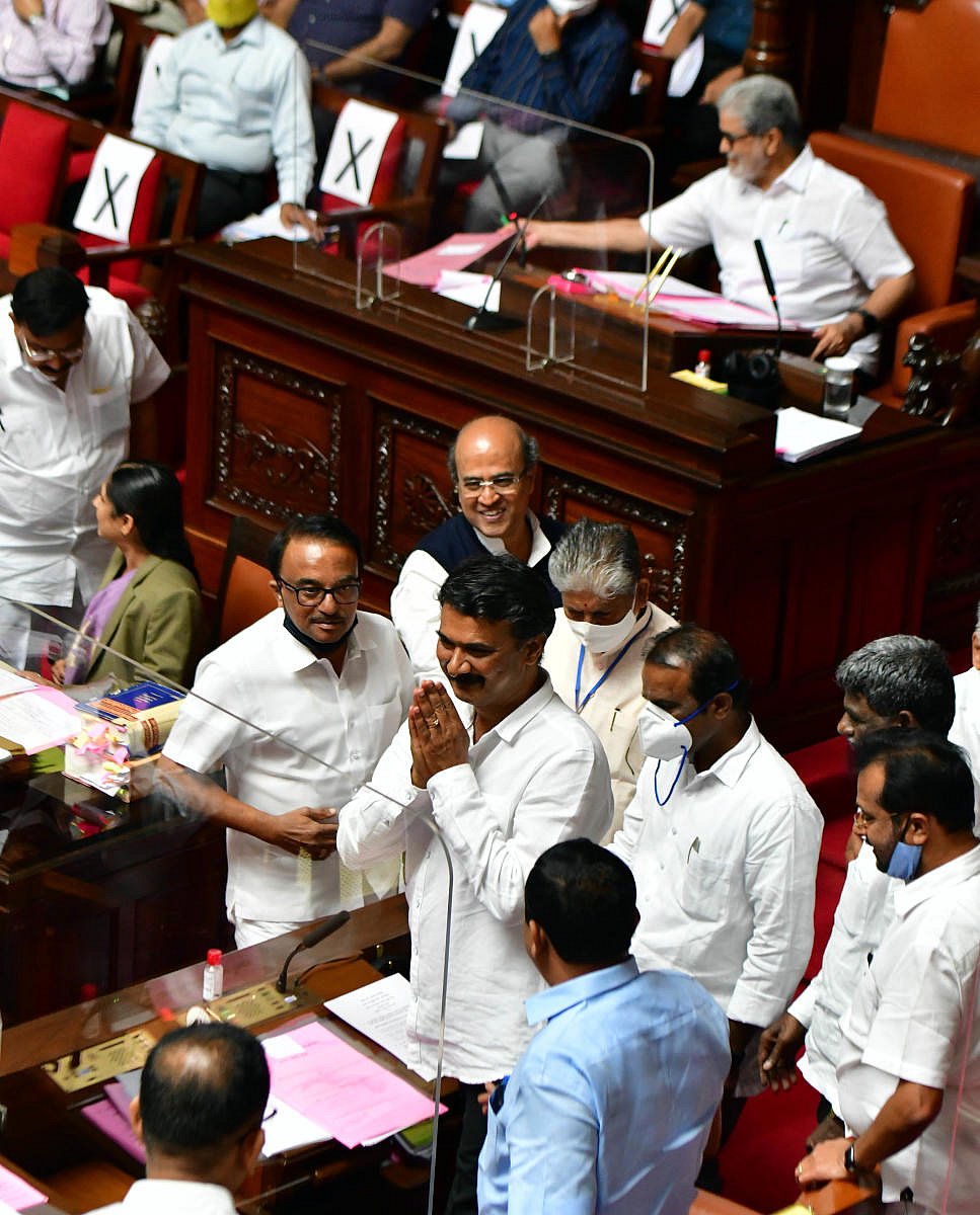 BJP's M K Pranesh is Council's deputy chairman