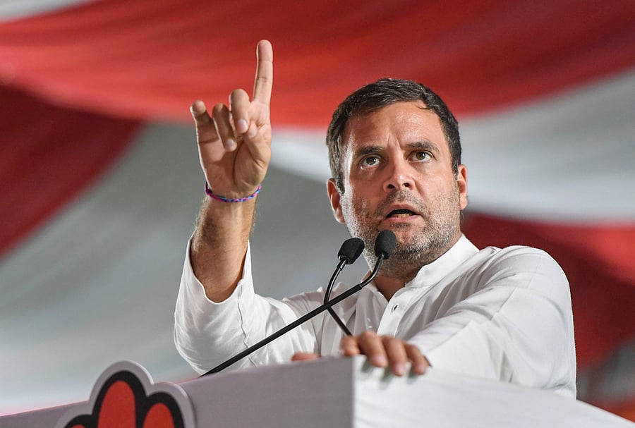 Congress leader Rahul Gandhi. Credit: PTI File Photo