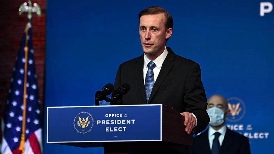 United States National Security Advisor Jake Sullivan. Credit: AFP File Photo