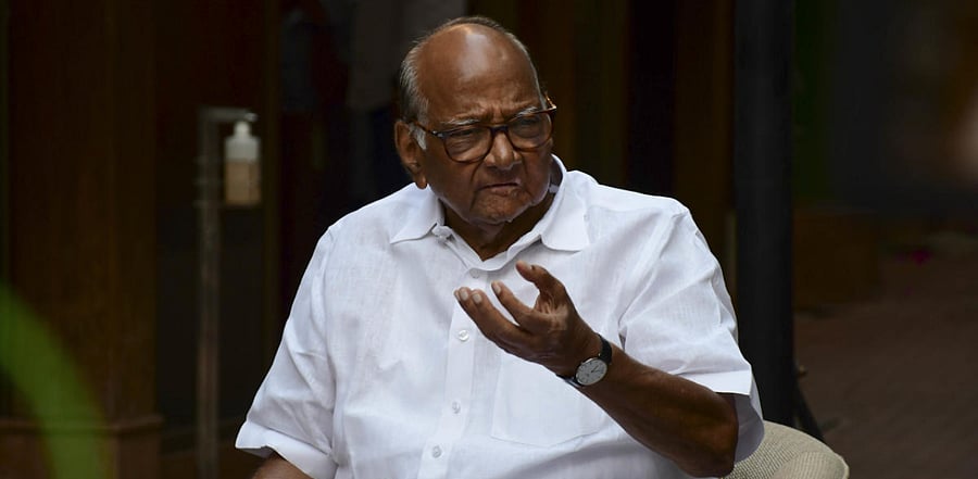 NCP President Sharad Pawar. Credit: PTi Photo