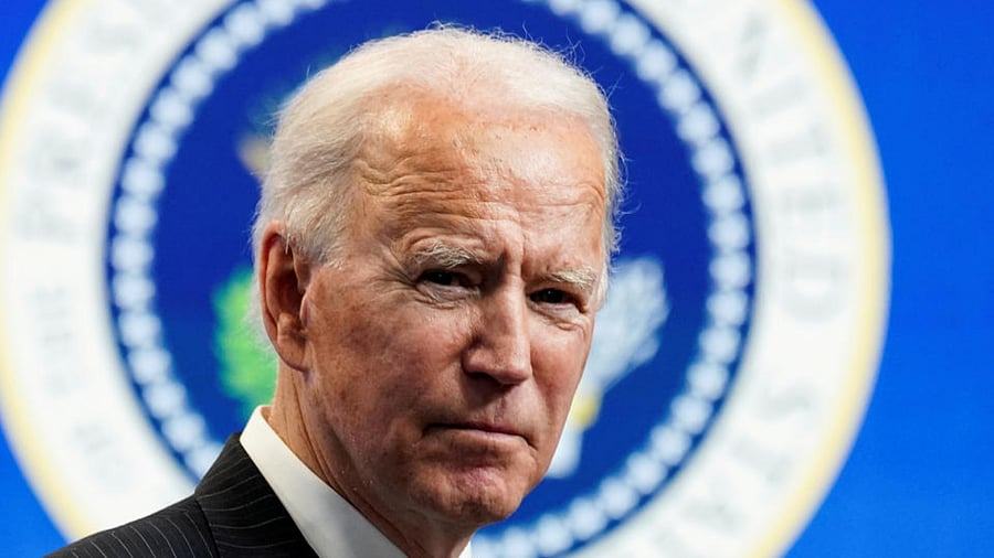 US President Joe Biden. Credit: Reuters File Photo