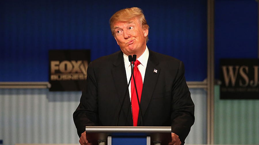 Former US President Donald Trump. Credit: Getty Images