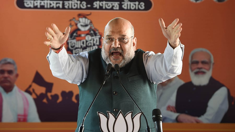 Union Home Minister Amit Shah. Credit: PTI Photo
