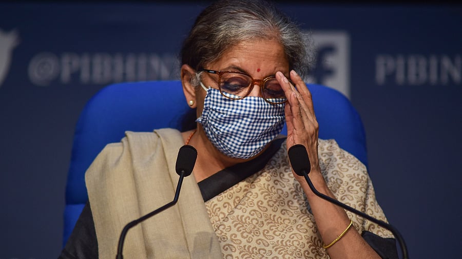 Union Finance Minister Nirmala Sitharaman. Credits: PTI Photo