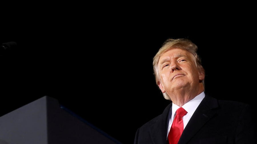 Former US President Donald Trump. Credit: Reuters File Photo