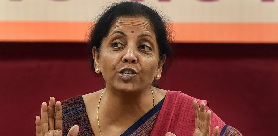 Finance Minister Nirmala Sitharaman. Credit: PTI Photo