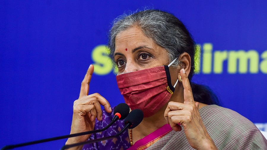 Finance Minister Nirmala Sitharaman. Credit: PTI Photo
