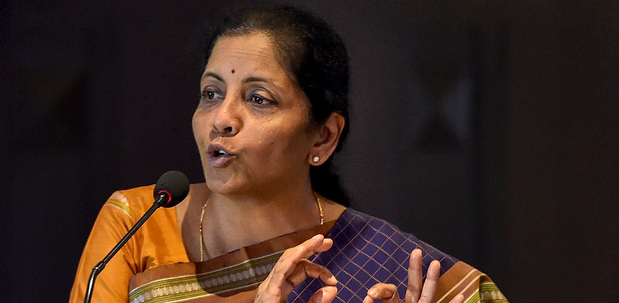 Finance Minister Nirmala Sitharaman.Credit: PTI Photo