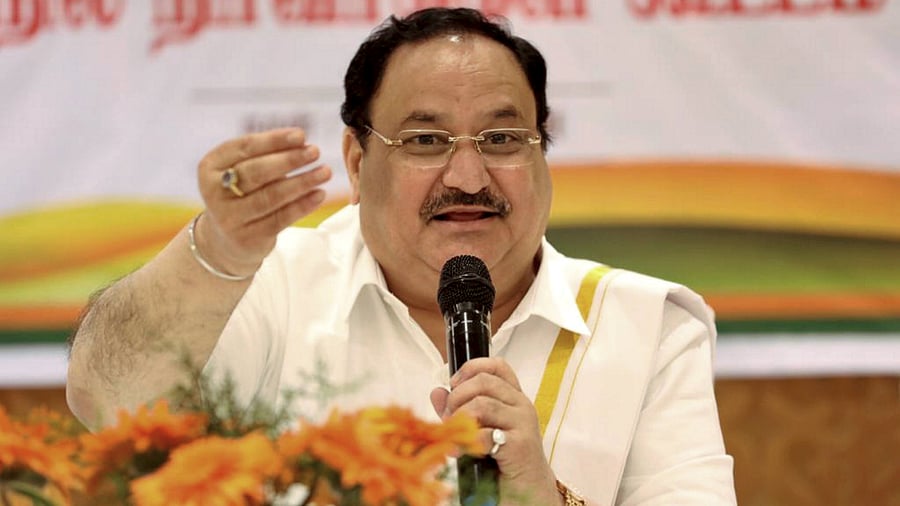 BJP National President JP Nadda. Credit: PTI Photo