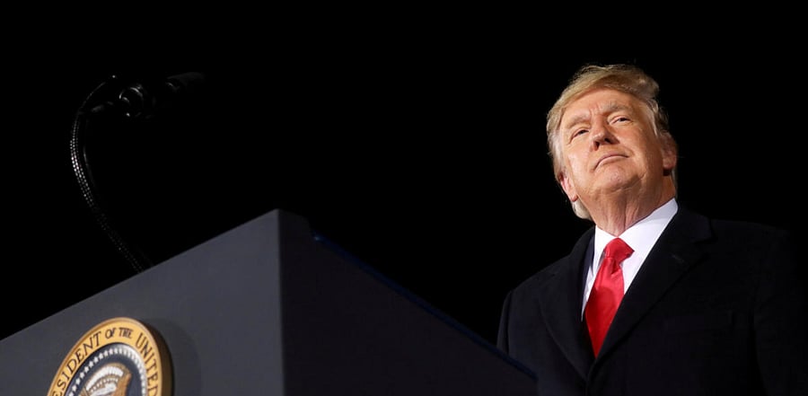 Former US President Donald Trump. Credit: Reuters Photo