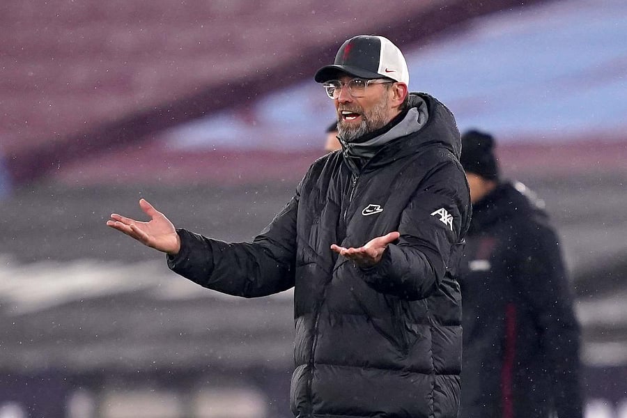 Liverpool's German manager Jurgen Klopp. Credit: AFP