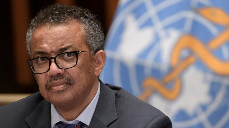 World Health Organization Director-General Tedros Adhanom Ghebreyesus. Credit: Reuters File Photo