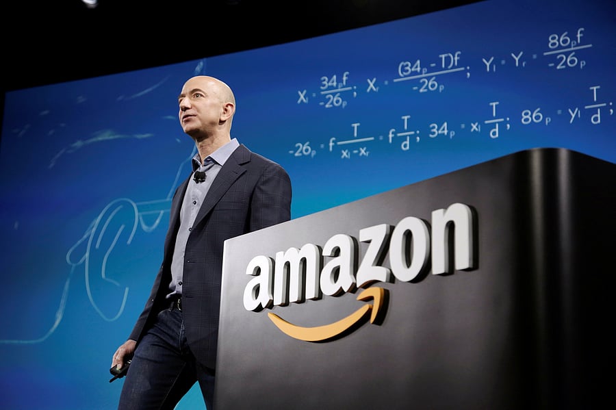 The 57-year-old Bezos, a lifelong space enthusiast and the world's second-richest person behind Musk, said last week he is stepping down as chief executive of the e-commerce company as he looks to focus on personal projects. Credit: Reuters File Photo