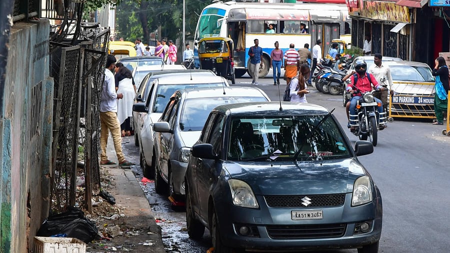 Parking will no longer be free on public roads. Credit: DH File Photo