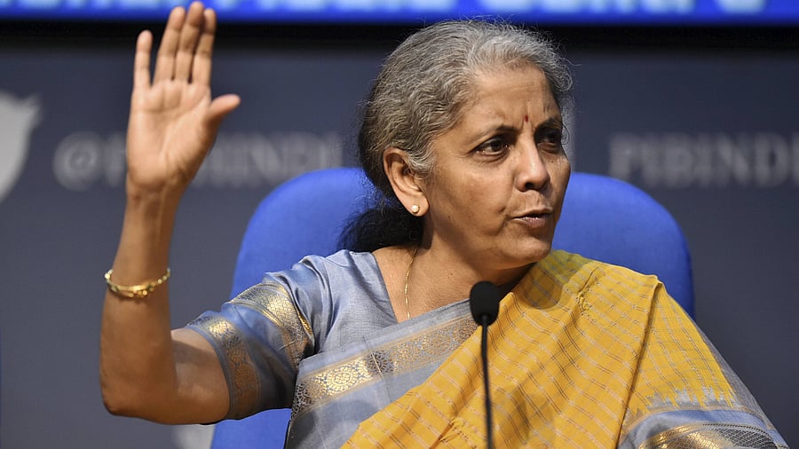 Union Finance Minister Nirmala Sitharaman. Credit: PTI Photo
