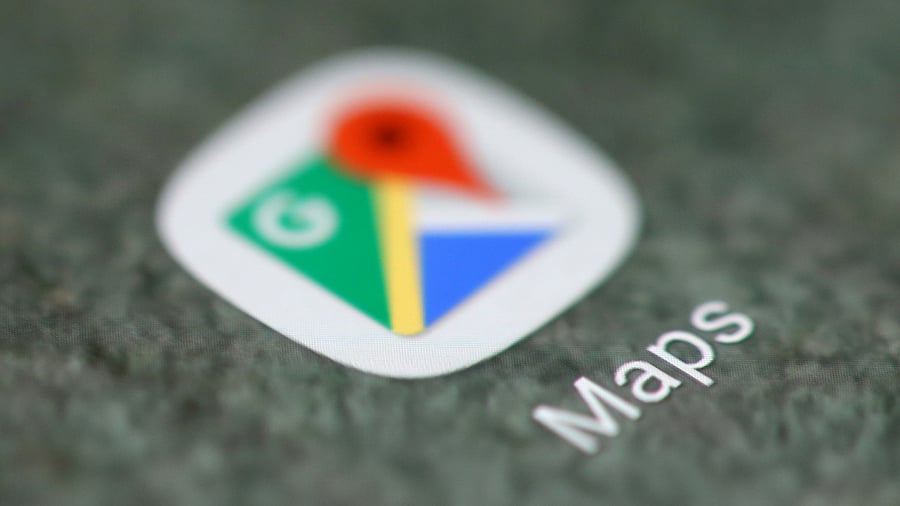 <div class="paragraphs"><p>The Google Maps app logo. </p></div>