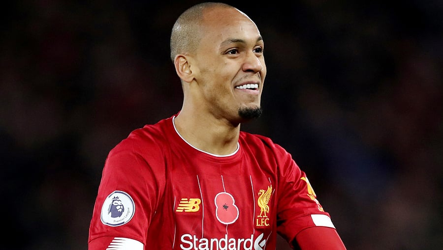 Liverpool's Fabinho. Credit: Reuters File Photo