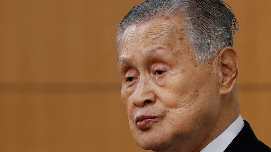 Tokyo 2020 president Yoshiro Mori. Credit: AFP Photo