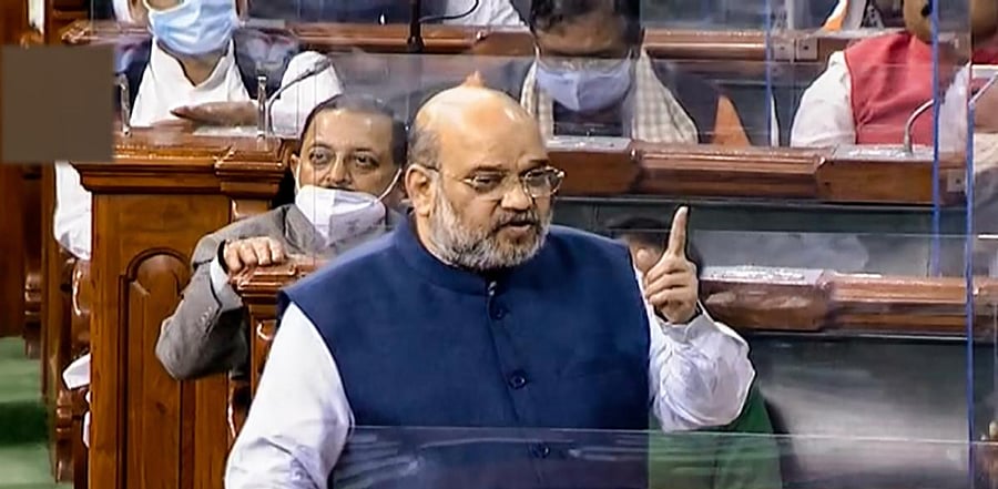 Union Home Minister Amit Shah. Credit: PTI Photo