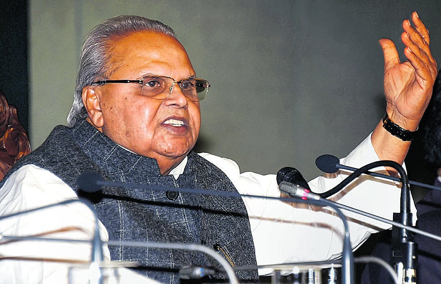 Satya Pal Malik. Credit: PTI file photo. 