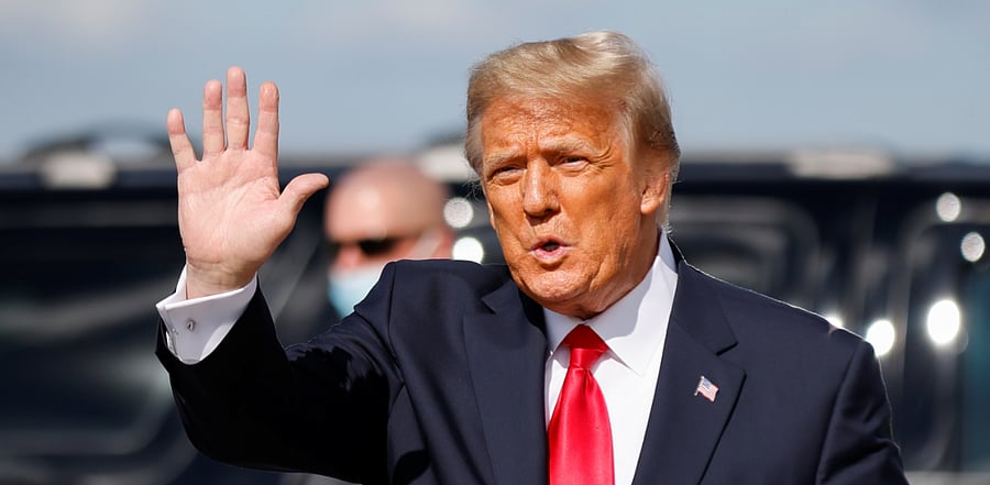 Former US President Donald Trump. Credit: Reuters Photo