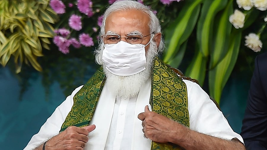 Prime Minister Narendra Modi during the inauguration of Chennai Metro Rail Phase-I extension, that will link North Chennai with the Airport and Central Railway Station, in Chennai. Credit: PTI Photo