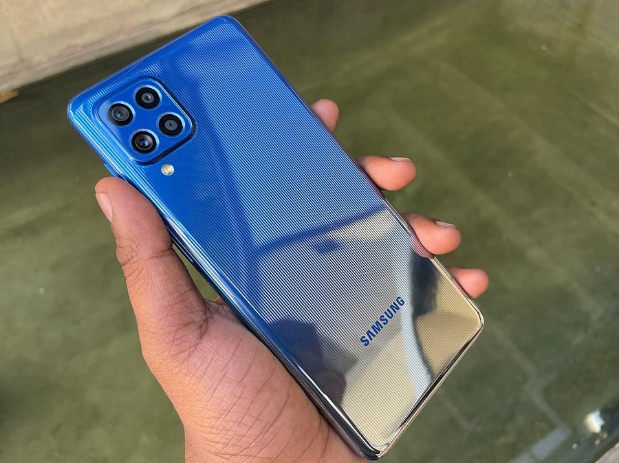 Samsung Galaxy F62. Credit: DH Photo/KVN Rohit