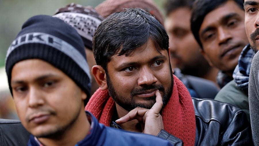Former JNUSU Preisdent Kanhaiya Kumar. Credit: Reuters File Photo