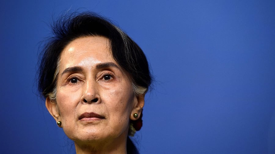 Aung San Suu Kyi. Credit: AFP File Photo