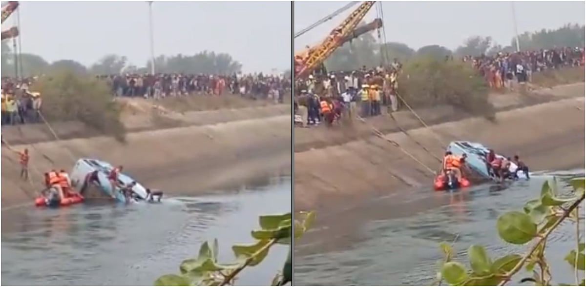 45 killed as bus plunges into canal in Madhya Pradesh's Sidhi district