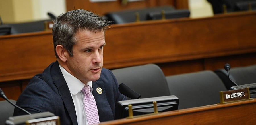 Adam Kinzinger. Credit: AFP Photo