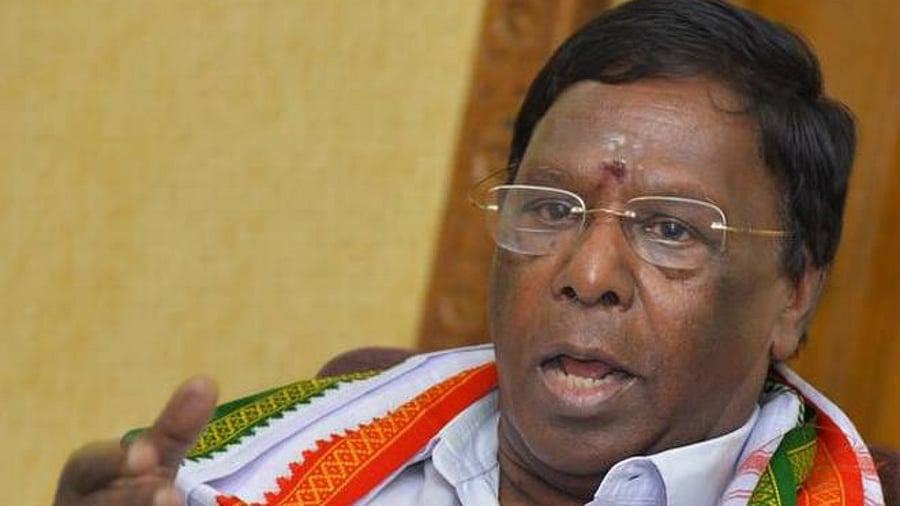 Puducherry Chief Minister V Narayanasamy. Credit: PTI Photo