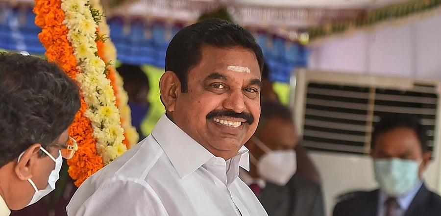 Edappadi K Palaniswami. Credit: PTI Photo