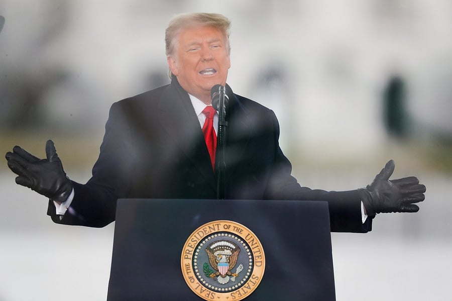 Former US President Donald Trump. Credit: Reuters Photo