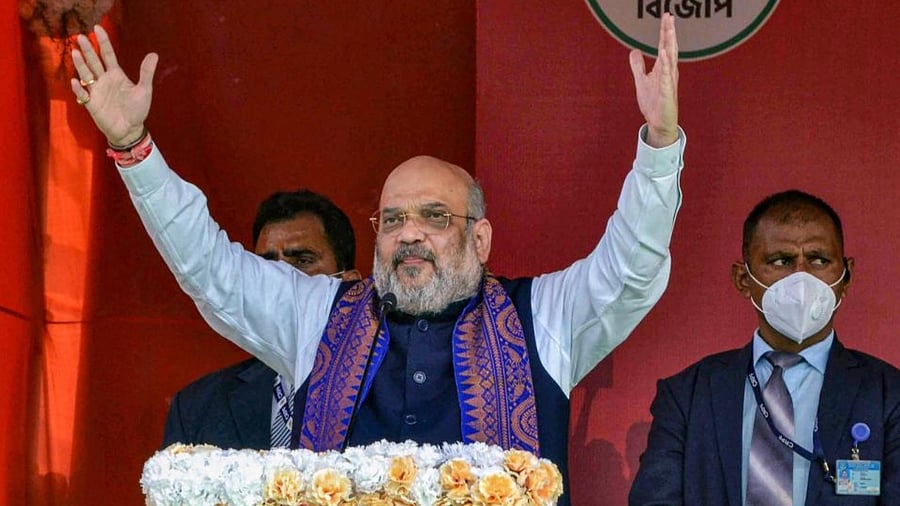 Amit Shah file photo. Credit: PTI Photo