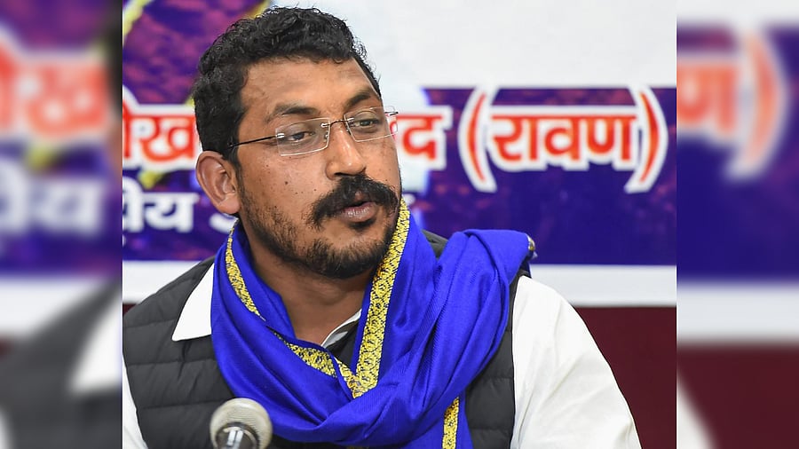 Bhim Army chief Chandra Shekhar Azad. Credit: PTI Photo