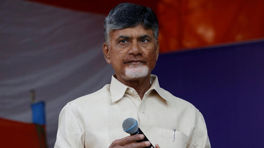 Former Chief Minister Chandrababu Naidu. Credit: PTI Photo
