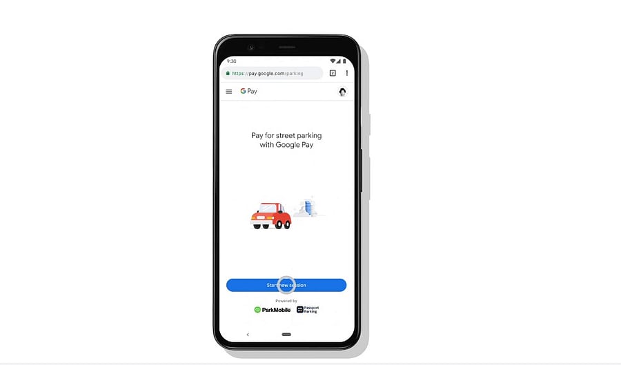 Google Maps now offers option pay parking, bus fare within the app. Credit: Google