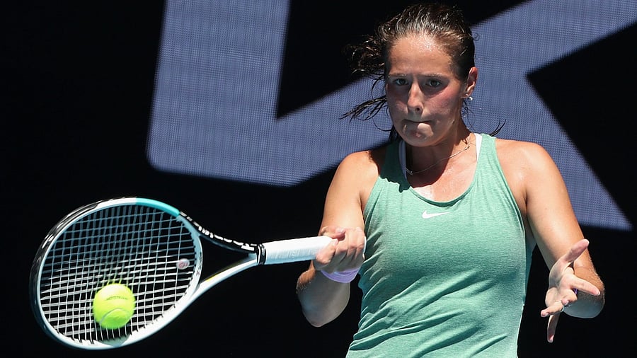 Russia's Daria Kasatkina. Credit: AFP Photo