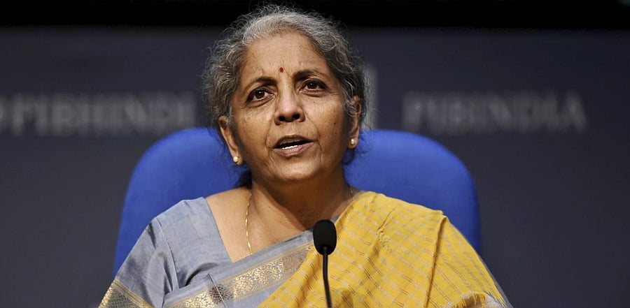 Union Finance Minister Nirmala Sitharaman. Credit: PTI.
