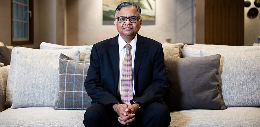 Tata Sons Chairman Natarajan Chandrasekaran. Credit: www.tata.com